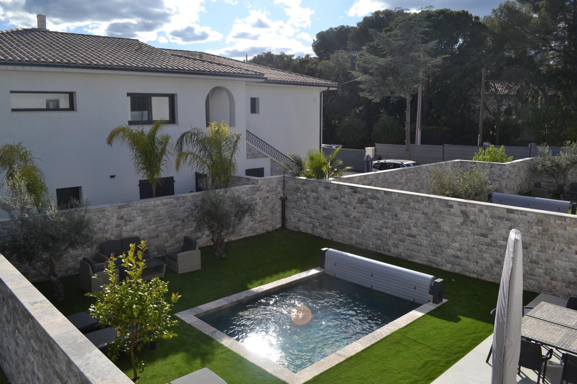 Etoile Du Berger Saint Aygulf 3 Villas Et 4 Appartements Jardin Individuel Et Piscine Chauffee En Saison - La Mer Et Les Plages 450 M Exterior foto